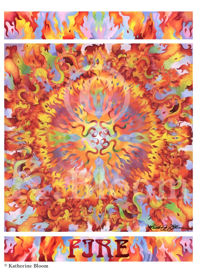 firemandala, kathibloomartist
