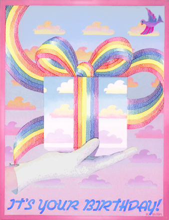 rainbow gift